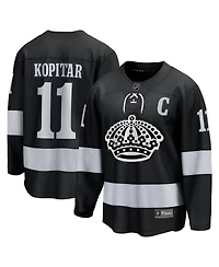 Fanatics Men's Anze Kopitar Black Los Angeles Kings Alternate Breakaway Jersey