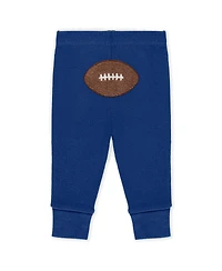Wear by Erin Andrews Baby Boys and Girls Newborn 3-Piece New York Giants Turn Me Around Bodysuits Pant Set