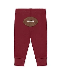 Wear by Erin Andrews Baby Boys and Girls Newborn 3-Piece Washington Commanders Turn Me Around Bodysuits Pant Set
