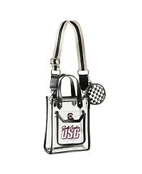 Wear by Erin Andrews South Carolina Gamecocks Clear Stadium Coin Pouch with Crossbody Purse