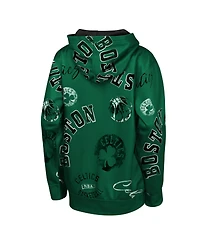 Outerstuff Big Boys and Girls Green Boston Celtics Moving Violation Hoodie