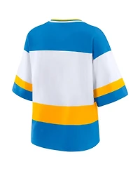 Wear by Erin Andrews Women's Blue/White St. Louis Blues Jersey Style T-Shirt