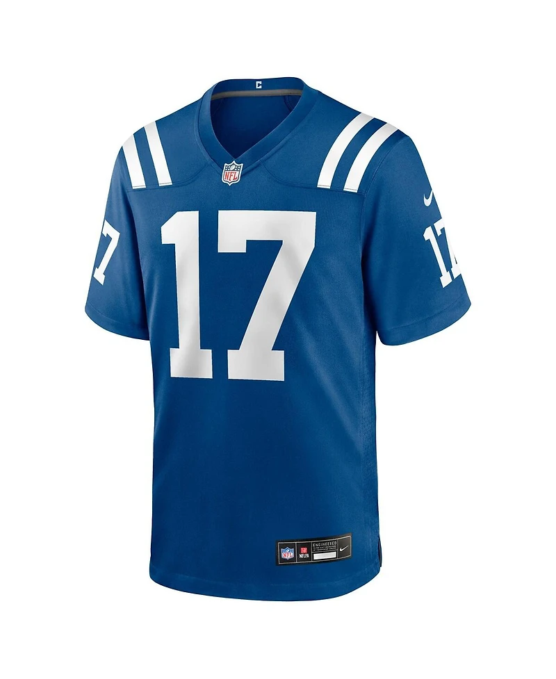Nike Men's Daniel Jones Royal Indianapolis Colts Team Game Jersey