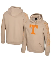 Colosseum Men's Tan Tennessee Volunteers Big Break Raglan Hoodie