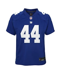 Nike Big Boys and Girls Cam Skattebo Royal New York Giants Team Game Jersey