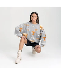 Gameday Couture Women's Gray Tennessee Volunteers Always on Repeat Fleece Sweatshirt