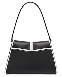 Karl Lagerfeld Paris Mercerie Medium Leather Satchel