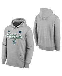 Nike Big Boys and Girls Navy Seattle Mariners 2025 World Series Authentic Collection Therma Hoodie