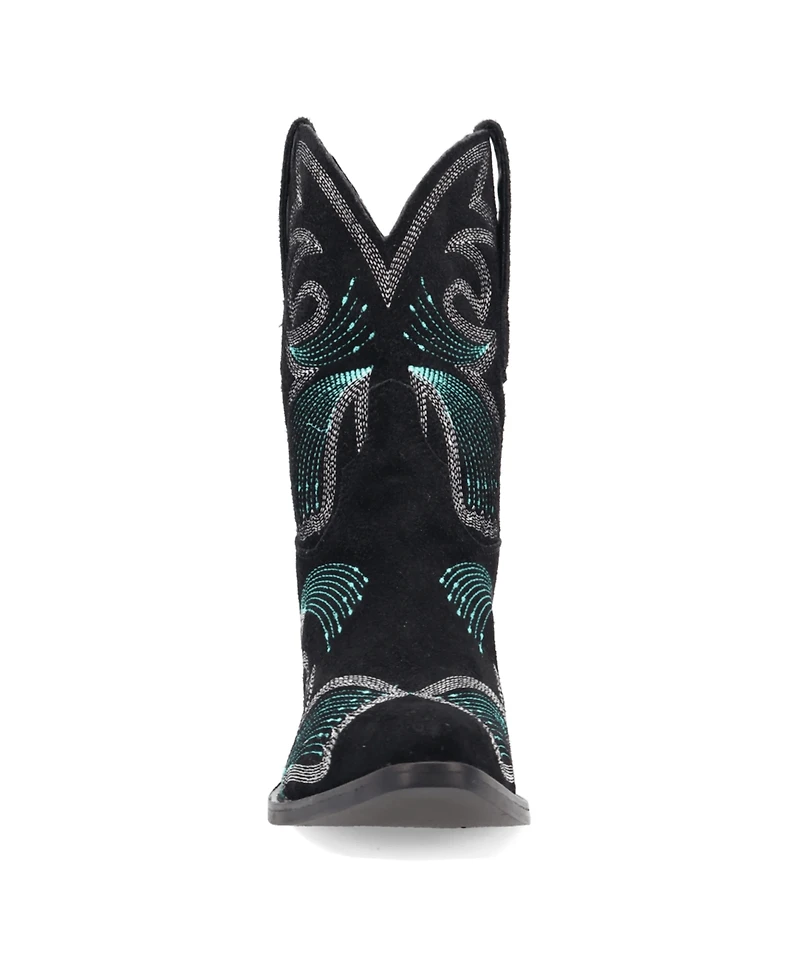 Dingo Women's Flyin' Colors Suede Leather Bootie