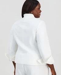 Kasper Wing Collar Blazer Core Julia Pants