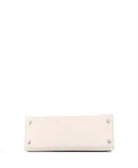 Pre-Owned HERMES Kelly 28 Handbag Light Epsom with Palladium Hardware