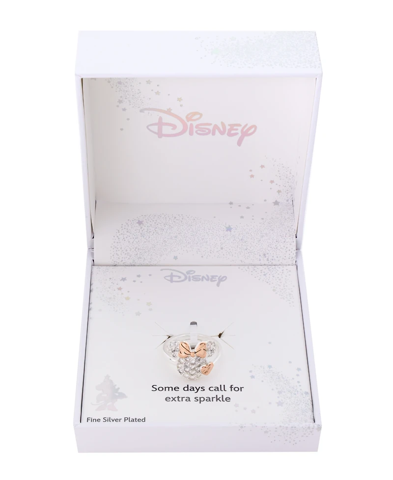 Disney Cubic Zirconia Minnie Heart Ring