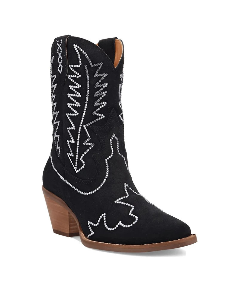 Dingo Women's Tiny Pony Suede Leather Bootie