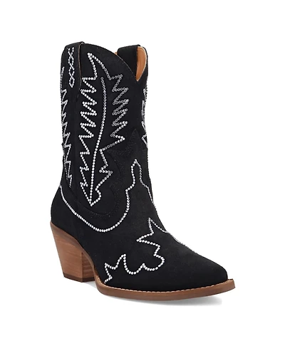 Dingo Women's Tiny Pony Suede Leather Bootie