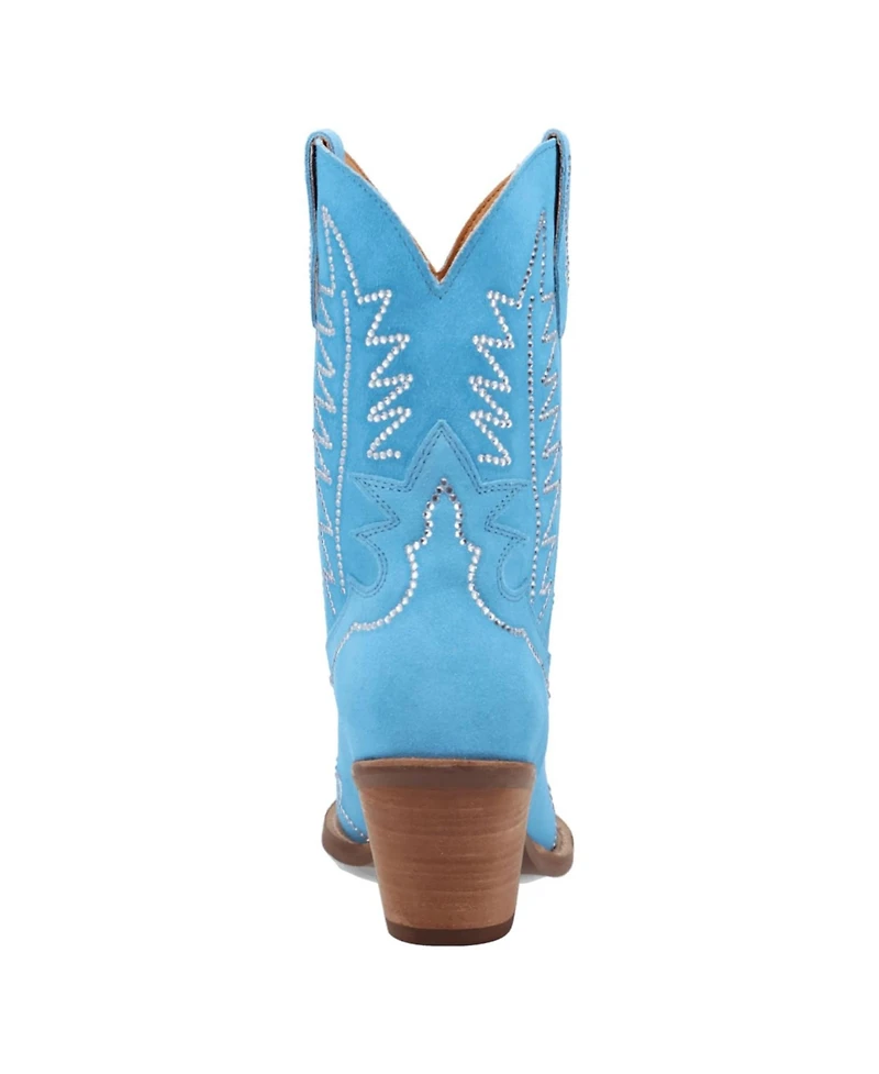 Dingo Women's Tiny Pony Suede Leather Bootie
