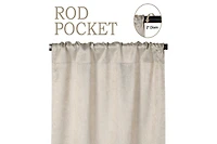 Superior Senna Textured Blackout Curtain Set of 2 Panels