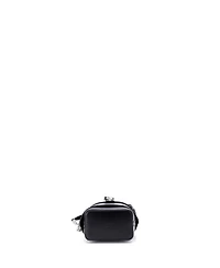 Pre-Owned Givenchy Micro Gv Shark Lock Bucket Bag Leather