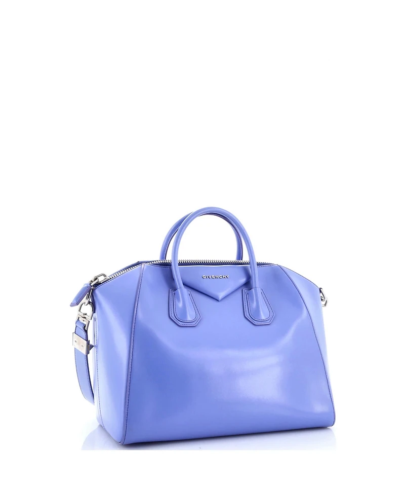 Pre-Owned Givenchy Medium Antigona Bag Glazed Leather