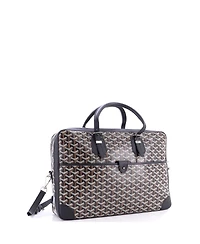 Pre-Owned Goyard Mm Ambassade Briefcase Coated Canvas
