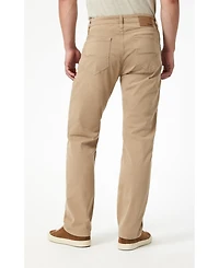 Mavi Jeans Men's Matt Relaxed Straight Leg Khaki Casual Twill