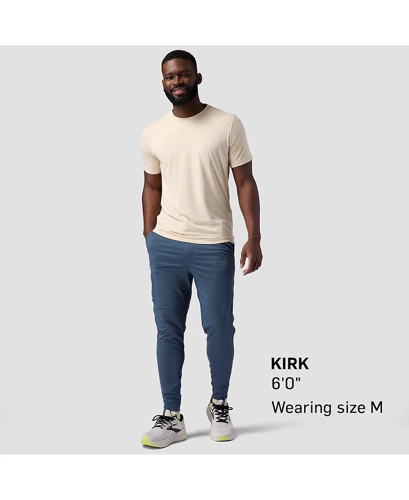 Backcountry Men's Destination Crew T-Shirt Performance Shirts Short Sleeve