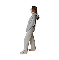 Ocio Women's Organic Cotton Teddy Oversized Hoodie