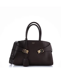 Pre-Owned Salvatore Ferragamo Small Hug Top Handle Bag Leather