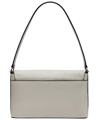 Macy's Alia Croc Magnetic Snap Shoulder Bag