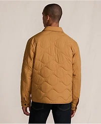 Lands' End Men's Quilted Insulated Shirt Jacket