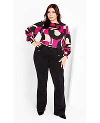 Avenue Women's Daisy Long Sleeve Top