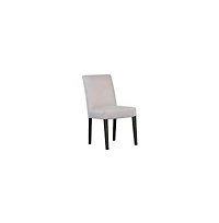 Porter Designs Enna Solid Wood Dining Chair, Cream (Set of 2)