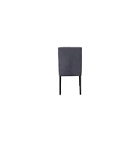 Porter Designs Enna Solid Wood Dining Chair, Gray (Set of 2)
