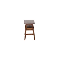 Porter Designs Portola Solid Acacia Wood End Table