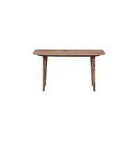 Porter Designs Fusion Solid Sheesham Wood Console Table, Natural