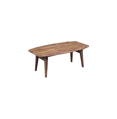 Porter Designs Fusion Solid Sheesham Wood Coffee Table, Natural