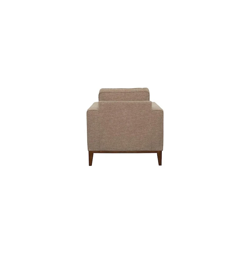 Porter Designs Annie Wood Trim Chair, Cream