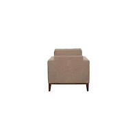 Porter Designs Annie Wood Trim Chair, Cream