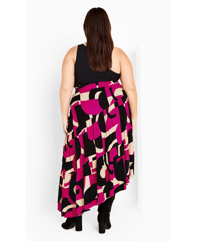 Avenue Women's Saskia Tiered Skirt