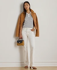 Lauren Ralph Women's High-Rise Straight Jeans