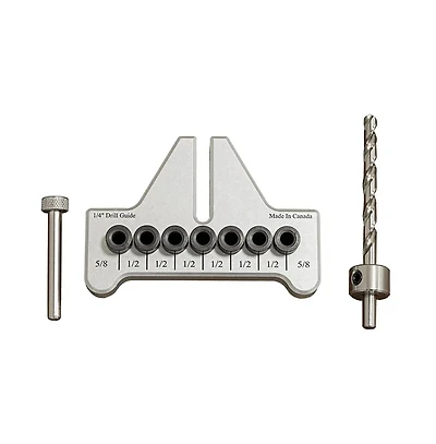 JessEm 08351 1/4 Inch Dowelling Jig Kit Precision Woodworking Joinery Tool with Main Body