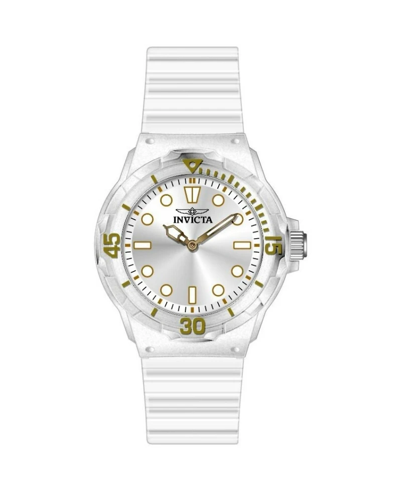 Invicta Women's 49204 Celestial Quartz 3 Hand Silver Dial Watch