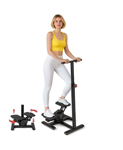 Steppers for Exercise Twist Stair Stepper Workout Equipmen
