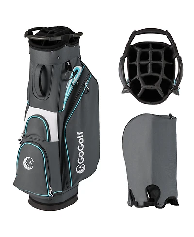 Golf Cart Bag Lightweight Portable Golf Club Organizer Bag