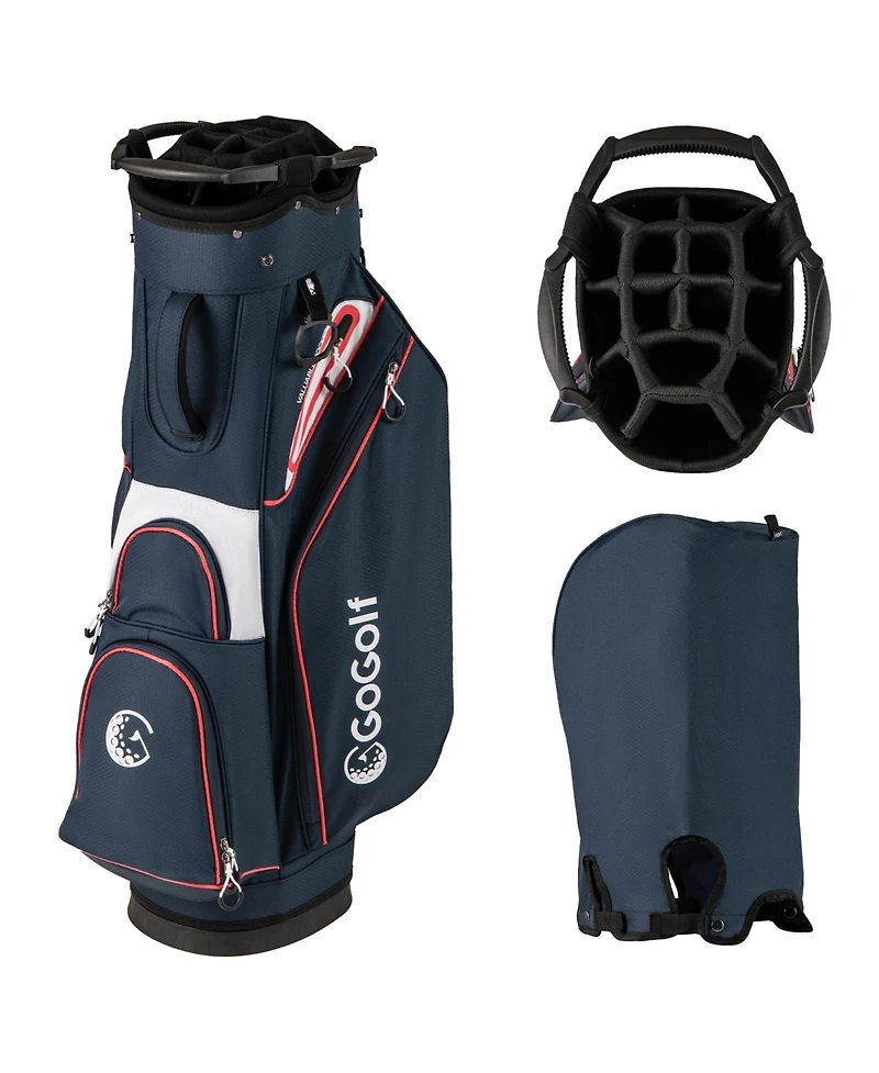 Golf Cart Bag Lightweight Portable Golf Club Organizer Bag