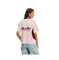 Cotton On Women's V Neck Regular Cropped Graphic Tee