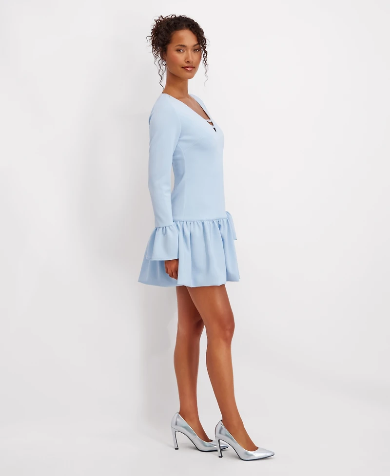 Siena Women's Fluence Bottom Long Sleeves Mini Dress