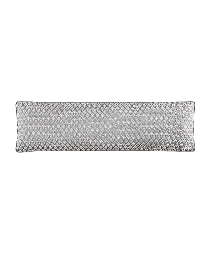 J Queen New York Krista Chenille Bolster Decorative Pillow, 16" x 52"