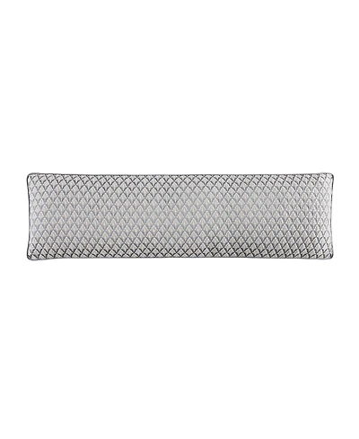 J Queen New York Krista Chenille Bolster Decorative Pillow, 16" x 52"