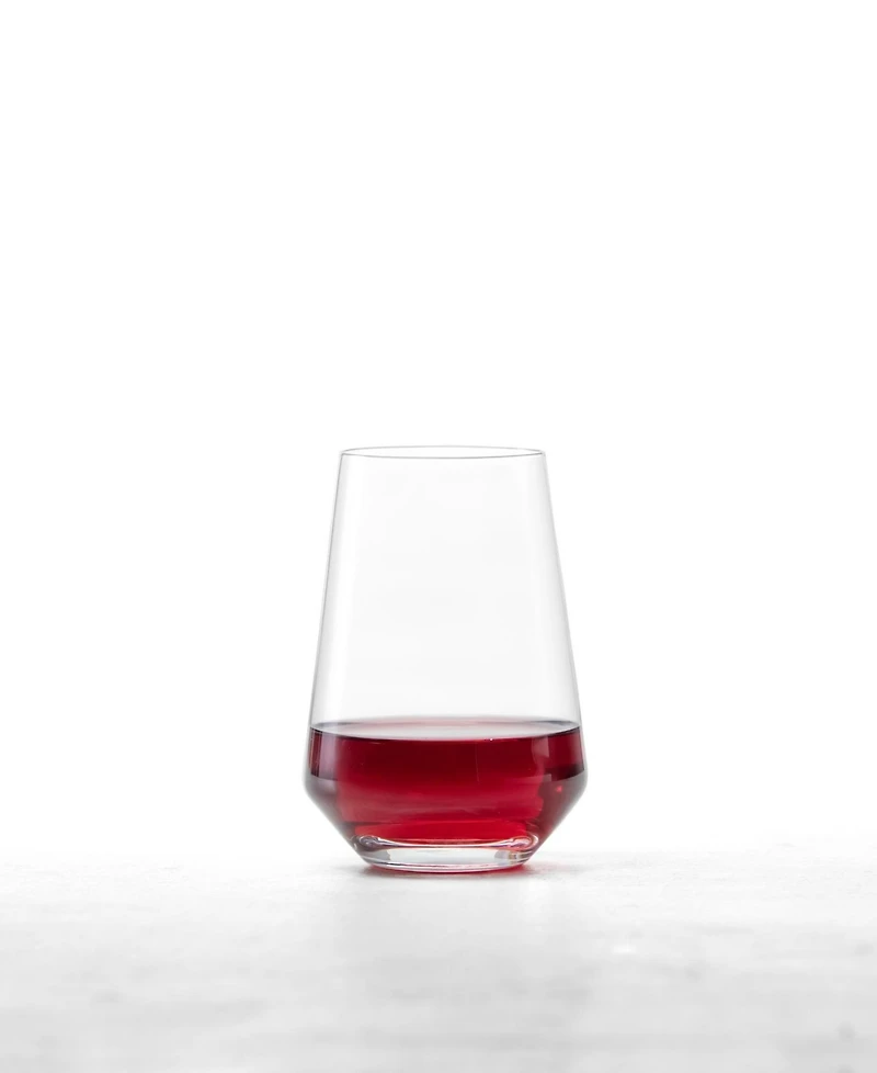 Zwiesel Glas Pure Bordeaux Stemless Wine Tumbler 18.5oz Set of 4