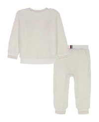Tommy Hilfiger Baby Boys 2-Piece Crewneck Top and Joggers Set